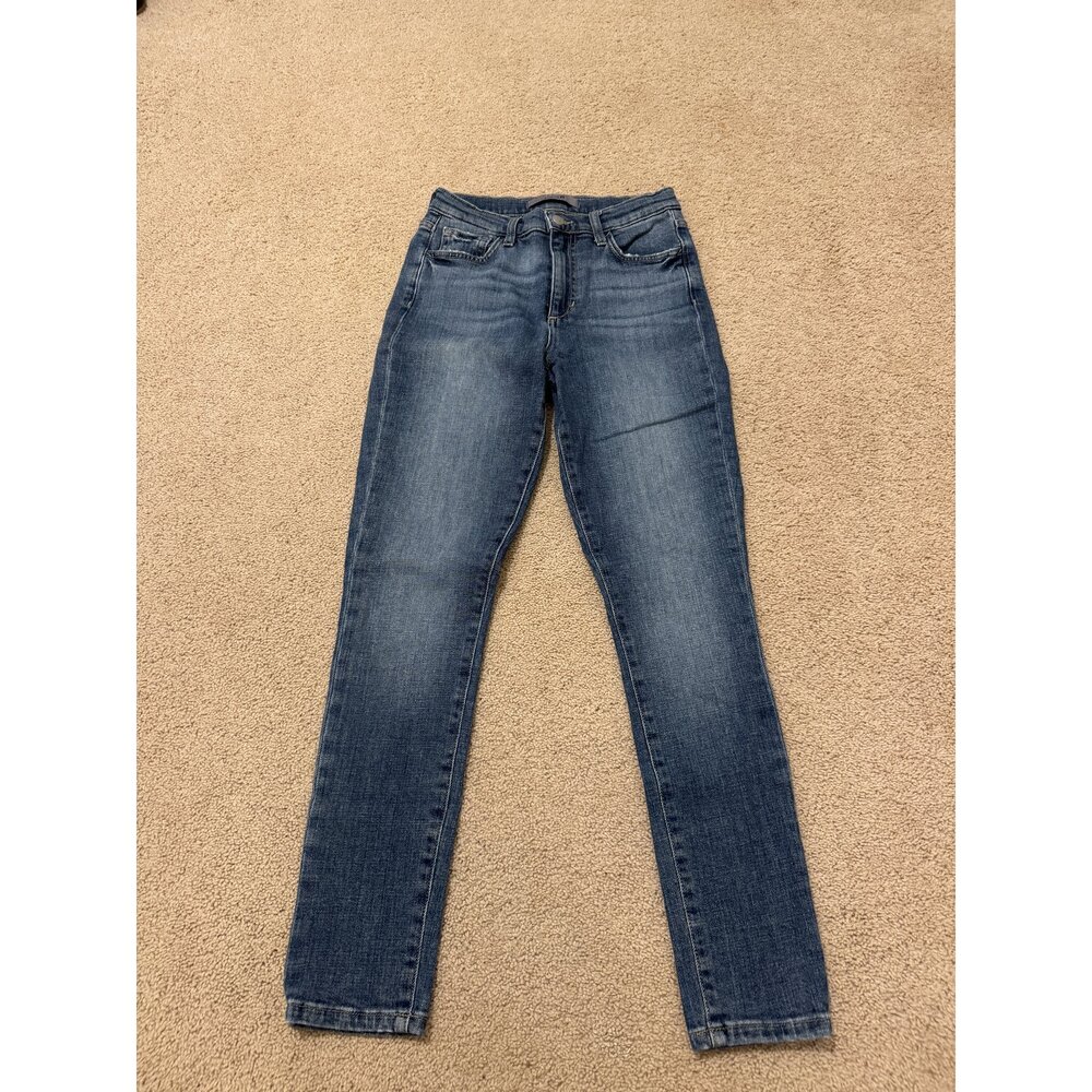 Joe's Jeans High Rise Curvy Skinny Ankle - Size 26 - Medium Blue